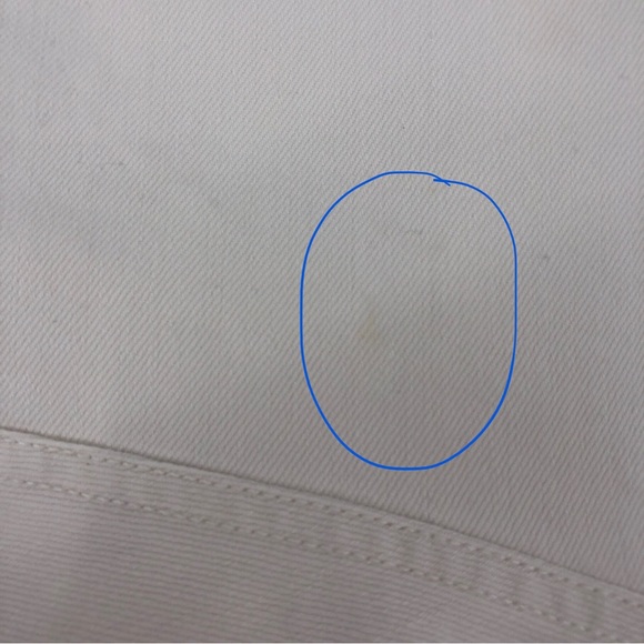 Lauren Ralph Lauren Vintage Off White Denim Skirt - Picture 10 of 10